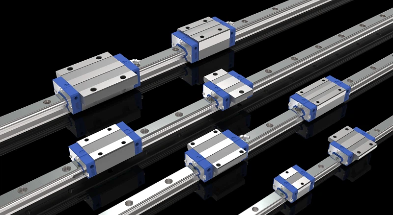 linear guide rail with carriage block linear guide rail with carriage block